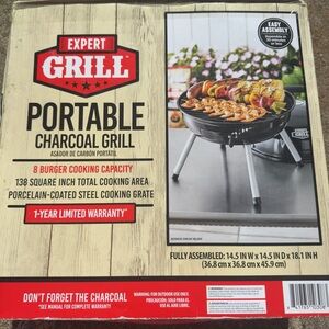 🔥 Brand New Portable Charcoal Grill – Perfect for Summer! 🔥